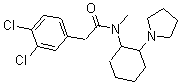 CAS 登录号：308240-58-6， 3,4-二氯-N-甲基-N-(2-(1-吡咯烷基)-环己基)-苯乙酰胺