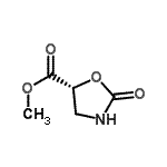 CAS 登录号：308284-62-0， 甲基(5R)-2-氧代-1,3-恶唑烷-5-羧酸酯