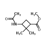 CAS#: 308287-84-5, Methyl 3-Acetamido-2,2-Dimethylcyclobutanecarboxylate