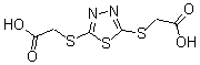 CAS#: 30843-69-7, 2,2'-[1,3,4-Thiadiazole-2,5-Diylbis(Thio)]Bis-Acetic Acid
