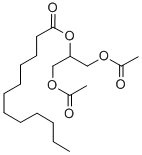 CAS 登录号：30899-62-8， 甘油二乙酸月桂酸酯