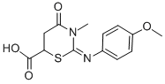 CAS#: 309265-90-5, (6S)-2-(4-Methoxyphenyl)Imino-3-Methyl-4-Oxo-1,3-Thiazinane-6-Carboxylic acid