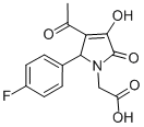 CAS 登录号：309270-57-3， 2-[(2S)-3-乙酰基-2-(4-氟苯基)-4-羟基-5-氧代-2H-吡咯-1-基]乙酸