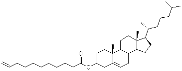 CAS 登录号：30948-01-7， 胆固醇 10-十一碳烯酸酯