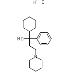 CAS 登录号：30953-86-7， 1-环己基-1-苯基-3-(1-哌啶基)-1-丙醇盐酸盐(1:1)
