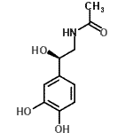 CAS 登录号：30959-88-7， N-[(2R)-2-(3,4-二羟基苯基)-2-羟基乙基]乙酰胺