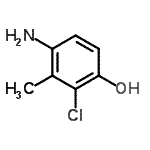 CAS#: 3096-68-2, 4-Amino-2-Chloro-3-Methylphenol