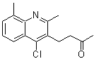 CAS#: 309721-18-4, 4-(4-Chloro-2,8-Dimethyl-3-Quinolinyl)-2-Butanone