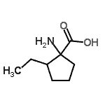CAS#: 309757-09-3, 1-Amino-2-Ethylcyclopentanecarboxylic Acid