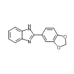 CAS#: 30978-90-6, 2-(1,3-Benzodioxol-5-Yl)-1H-Benzimidazole