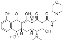 CAS 登录号：3098-60-0， 吗啉四环素