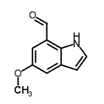 CAS#: 309976-22-5, 5-Methoxy-1H-Indole-7-Carbaldehyde