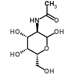 CAS 登录号：31022-50-1， 2-乙酰氨基-2-脱氧-D-吡喃半乳糖