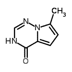 CAS#: 310430-94-5, 7-Methylpyrrolo[2,1-f][1,2,4]Triazin-4(1H)-One