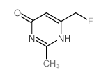 CAS 登录号：3110-42-7， 6-(氟甲基)-2-甲基-1H-嘧啶-4-酮