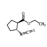 CAS#: 311341-95-4, Ethyl (1R,2R)-2-Isothiocyanatocyclopentanecarboxylate