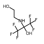 CAS#: 31185-48-5, 1,1,1,3,3,3-Hexafluoro-2-[(2-Hydroxyethyl)Amino]-2-Propanol