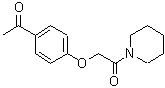 CAS#: 31188-99-5, 2-(4-Acetylphenoxy)-1-(1-Piperidinyl)Ethanone