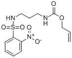 CAS 登录号：312283-45-7， [3-(2-硝基苯磺酰氨基)丙基]氨基甲酸烯丙酯