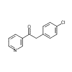 CAS#: 31251-54-4, 2-(4-Chlorophenyl)-1-(3-Pyridinyl)Ethanone