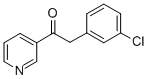 CAS 登录号：31251-55-5， 2-(3-氯苯基)-1-(3-吡啶基)-1-乙酮