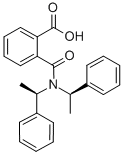 CAS 登录号：312619-40-2， 2-[[二[(1R)-1-苯基乙基]氨基]羰基]-苯甲酸