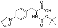 CAS 登录号：312619-46-8， N-(叔丁氧羰基)-3-(4-(1-吡咯基)苯基)-L-丙氨酸