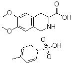 CAS 登录号：312623-76-0， (S)-(-)-1,2,3,4-四氢-6,7-二甲氧基-3-异喹啉羧酸对甲苯磺酸盐