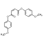 CAS#: 31263-13-5, Bis(4-Methoxyphenyl) (2Z)-2-Butenedioate