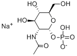 CAS 登录号：31281-59-1， N-乙酰基-alpha-D-葡萄糖胺 6-磷酸酯二钠盐