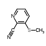 CAS#: 312904-91-9, 3-(Methylsulfanyl)-2-Pyridinecarbonitrile