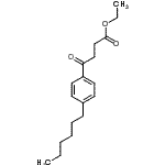 CAS#: 312943-18-3, Ethyl 4-(4-Hexylphenyl)-4-Oxobutanoate