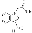CAS 登录号：312973-43-6， 2-(3-甲酰基-1H-吲哚-1-基)乙酰胺