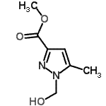 CAS 登录号：313220-68-7， 甲基1-(羟基甲基)-5-甲基-1H-吡唑-3-羧酸酯