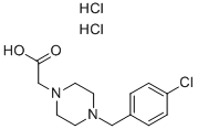 CAS 登录号：313235-14-2， [4-(4-氯-苄基)-哌嗪-1-基]-乙酸二盐酸盐