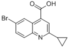 CAS#: 313241-16-6, 6-Bromo-2-Cyclopropyl-Quinoline-4-Carboxylic Acid