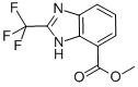 CAS 登录号：313278-92-1， 2-(三氟甲基)-1H-苯并[d]咪唑-7-羧酸甲酯