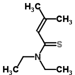 CAS#: 31333-57-0, N,N-Diethyl-3-Methyl-2-Butenethioamide
