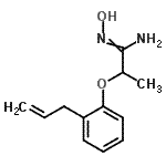 CAS 登录号：313553-57-0， 2-(2-烯丙基苯氧基)-N'-羟基丙脒