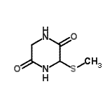 CAS#: 31366-53-7, 3-(Methylsulfanyl)-2,5-Piperazinedione