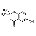 CAS 登录号：31366-85-5， 6-羟基-2,2-二甲基-2,3-二氢-4H-苯并吡喃-4-酮