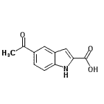 CAS#: 31380-57-1, 5-Acetyl-1H-Indole-2-Carboxylic Acid