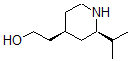 CAS 登录号：313950-60-6， (2R,4S)-rel-2-(1-甲基乙基)-4-哌啶乙醇