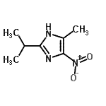 CAS#: 313998-50-4, 2-Isopropyl-4-Methyl-5-Nitro-1H-Imidazole