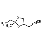 CAS#: 31457-56-4, 2-Ethyl-2-Methyl-4-(2-Propyn-1-Yl)-1,3-Dioxolane