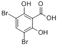 CAS 登录号：3147-51-1， 3,5-二溴-2,6-二羟基苯甲酸