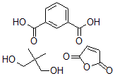 CAS 登录号：31472-46-5， 新戊二醇,马来酸酐,异邻苯二甲酸聚合物