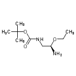 CAS#: 314757-41-0, 2-Methyl-2-Propanyl [(2R)-2-Amino-2-Ethoxyethyl]Carbamate