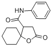 CAS 登录号：31537-06-1， 2-氧代-N-苯基-1-氧杂螺[4.5]癸烷-4-甲酰胺