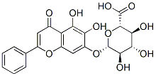 CAS#: 31564-28-0, (2S,3S,4S,5R,6S)-6-(5,6-Dihydroxy-4-Oxo-2-Phenyl-Chromen-7-Yl)Oxy-3,4,5-Trihydroxy-Oxane-2-Carboxylic Acid